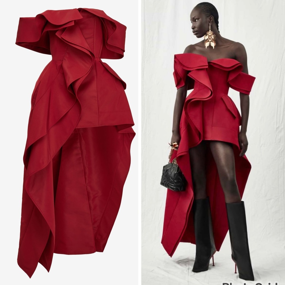 Alexander Mcqueen Deconstructed Trench Dress